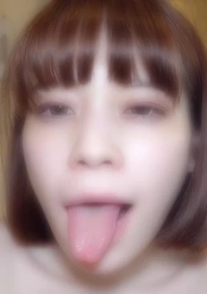 薄ピンクの乳首！【無】 【極上フェラ・中出し】ハーフ顔の犬顔オンナの極上フェラが最高だったので◯辱プレイを楽しんだ後に中出しでオナホに。事後はシャワー。※特典あり