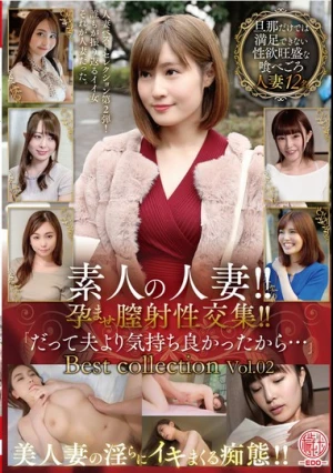 素人の人妻！！孕ませ膣射性交集！！「だって夫より気持ち良かったから…」Best collection Vol.02
