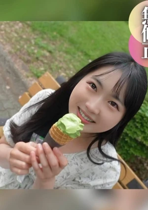 【顔出し】 アイドルフェイスに艶々お肌のTHE癒し系清楚。敏感なカラダは可愛い顔が崩れる程に感じまくる！中出しは怒られちゃうからたっぷり腹出し&お掃除F