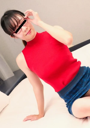 眼鏡をかけたまま