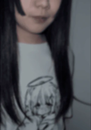 【即尺/完全着衣】 黒髪姫カット18歳黄ばみ固形ザーメン口内発射