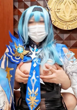 巨乳巨尻のエウ○ア姉さんがイキまくるガチレイヤー生中出しハメ撮り！穴あきエナメル衣装で気持ち良すぎる濃厚生ハメ！