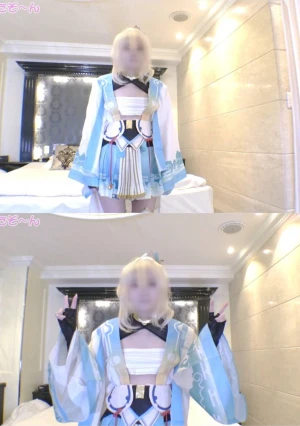 スリム太ももデカびらちゃんでホ■風真い◯は殿！ ぷっくり乳首おっぱいカップＣ！クリ大好き細バイブでオナニー編