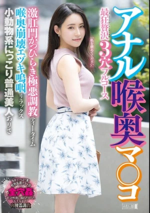 Anal, Deep Throat, Pussy, The Most Crazy, Luxurious, 3-hole Full Course, Intense Anal, Brutal Training, Tea Time, Deep Throat Collapse, Sobbing, Relaxation, Small Animal-like, Smiling, Normal Beauty, Arisa