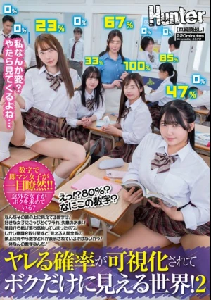 えっ！？80％？なにこの数字？ヤレる確率が可視化されてボクだけに見える世界！2 なんだその頭の上に見えてる数字は！