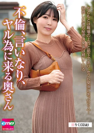  Cheating, Obedient, Wife Who Comes To Do It Riku (32 Years Old) Riku Aizawa