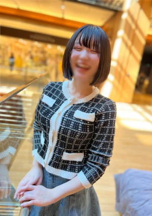 21歳色白Fカップ美乳JD　笑顔純粋でか尻「イクイク!!!」敏感ムスメ絶頂痙攣 中出