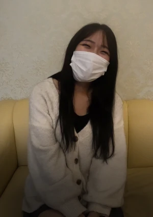 20歳を迎えた美咲ちゃんがＨな用語検定に挑戦！赤面しながら淫語を読み上げるも成績振るわず→マスクを剥ぎ取り肉棒をブチ込まれる【第三弾ハメ撮り】