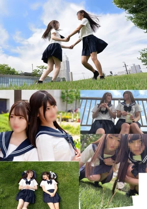 ２名 萌神☆白ぷに美女めいちゃん＆黒髪ロング美巨乳ひなちゃん　決意の出演でハメ師の鬼ピスに白目剥いて意識飛ぶ初中出しこねこちゃんたち【神回。おまけはおかわり3