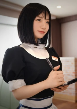 生脚美脚のファミレス店員/天使ファミレス店員がーる・U