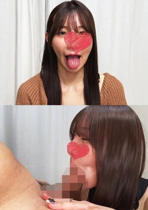 【ごっくん5連発】 「精子は自分から飲みます♡」可愛いのにエロい！最強の公衆便女ちゃんNo.57