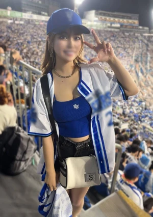 舌使いがスケベ過ぎるデカパイ野球女子・25歳　野球観戦でヒートアップしてそのままホテルで中出しSEXしちゃいました『リカ』