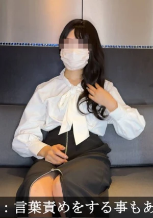 【２連続フェラ面接ごっくん】 ①パイズリ＆精飲も頑張る巨乳女子・萌絵さん②言葉責めがエロい妖艶ドS美女・里穂さん