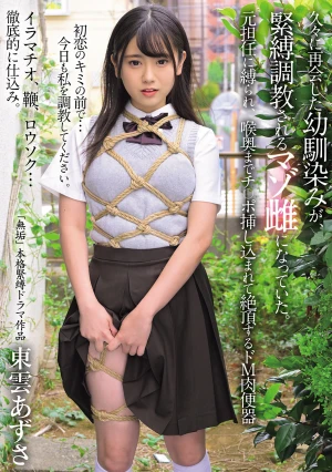 久々に再会した幼馴染みが、緊縛調教されるマゾ雌になっていた。 元担任に縛られ、喉奥までチ〇ポ挿し込まれて絶頂するドM肉便器 東雲あずさ