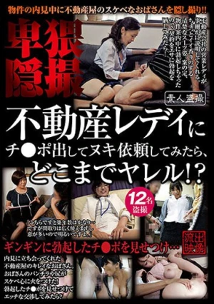  不動産レディにチ○ポ出してヌキ依頼してみたら、どこまでヤレル！？