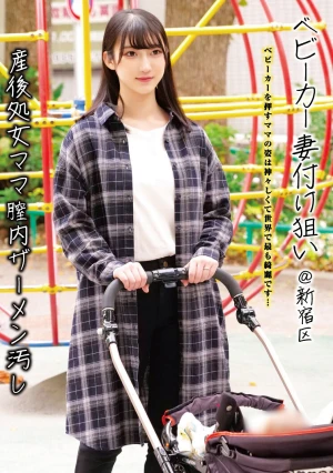 ベビーカー妻付け狙い@新宿区 産後処女ママ膣内ザーメン汚し