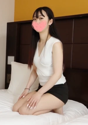 19歳色白スレンダー剛毛む./すめ。健全店のコに裏オプ交渉。ウブなわ.か/いカラダに人生初の中出し【生中出し・無】