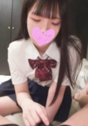 【無修正】 アイドル顔の清楚系黒髪ロング【19歳】制服ハメ撮り!!