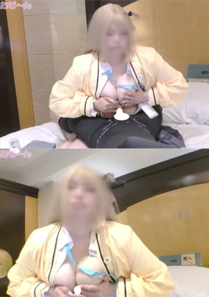 超敏感100cmＨカップボディも喘ぎも最高な素材ちゃんとやっちゃいました。 でっかいおっぺぇブルアカのノノミで騎乗位迎え腰の本気でえっち編２