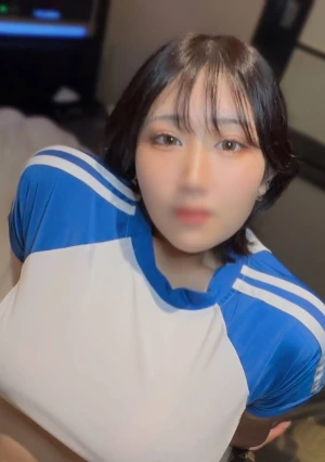 【主張が強すぎるGカップ×体操ユニ】透けテカ爆乳をピッチピチコスごしに責め尽くし大量中出し！！連続オーガズムで絶頂ループ再び…“ひめなちゃん”第2弾！！