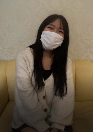 美咲ちゃんに背後から