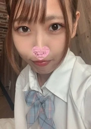 激カワ素人♪最高エロカワ敏感美女！ 巨乳Fカップの美白スレンダー♪かわいい笑顔が巨根を咥えるとスケベ顔に♪大きな美尻の吸引名器に孕ませ中出し2連発！特典:フェラチオ口内射精！