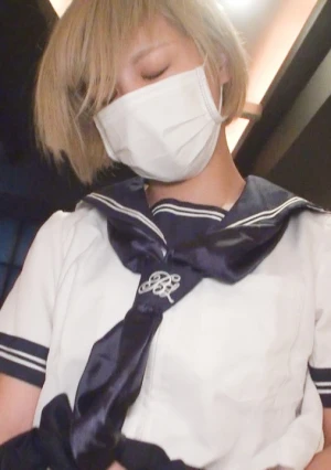 【無修正】 ★ショートカットの美形ギャルにオジサンち●ぽ弄ばれて理性崩壊! 馬乗り挿入で自ら腰フルギャルの騎乗位に思わず暴発中出し射精!!