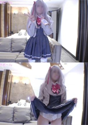 【スタイル神】 やっちゃいました。ロシデレアーリャさんを細いのにE？F？カップのモデルさんにお願いしちゃいました♪クール制服エッチ編２