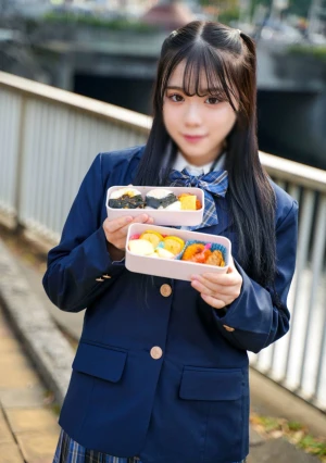 彼氏の為にお弁当を作ってあげる献身的なめちゃカワガール！ ！しかし彼氏のSEXが下手で全然興奮出来ない！と不満爆発！自分を満足させてくれるデカチン男に鬼ピストンで無限にイカされ大満足