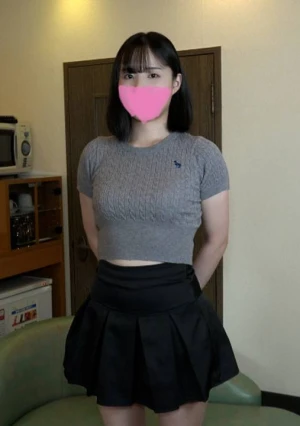 特典で無修正と膣内カメラ ♀178 韓国風美女えいちゃんの透明感あふれるBODYに半外半中出し！ 汚ぱんてぃ晒しに赤面♡