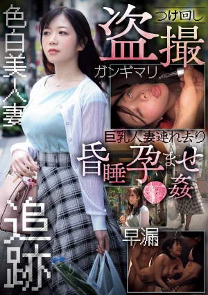 つけ回し盗撮 巨乳人妻連れ去り昏●孕ませ●姦