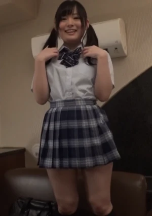 【カワイイ系】 両手を縛り&目隠し…童顔***にナマ中出し！【小柄】