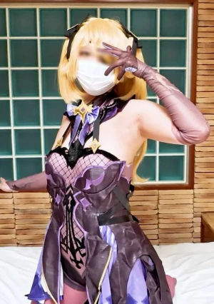 【無】 エロすぎる激カワガチレイヤーのフィッシュルちゃんに膣奥大量中出し！気持ちよすぎる喉奥フェラと連続イキではじめての潮吹き！