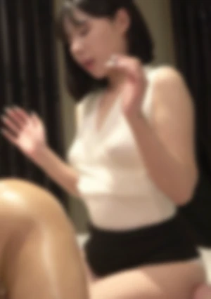 【2発射】 元グラビアのスレンダー淫乱美巨乳メンエス嬢♥感度抜群過ぎて玩具でズボズボしながら潮吹き！さらにはローションにまみれながら絡み合う生中出し&口内射精の大量2連射！