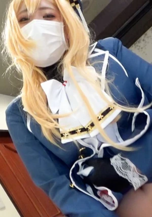 【モ無】 愛宕さんのぐちょぐちょマ◯コにぱんぱかぱーんと大量中出し！アヘってイキまくりの淫乱巨乳レイヤーハメ撮り！