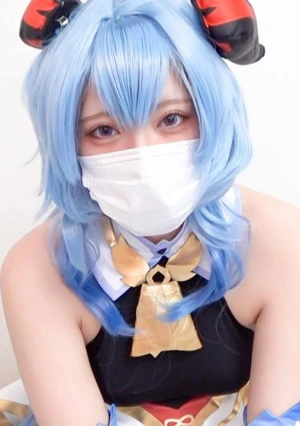 原ネ申の甘雨ちゃん！喉奥イラマとガン突きスパンキングでアヘ顔晒して汚く感じるJDレイヤーに生中出し！