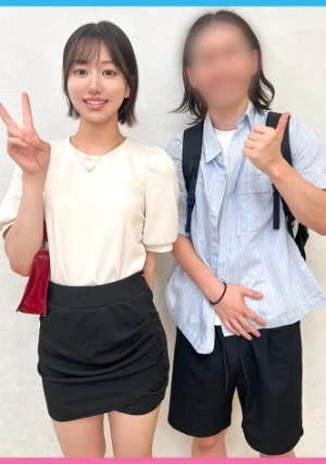 【キスだけで…】友達同士がひたすらチュ～して唾液を溜めるハズが、段々とエッチな雰囲気に…。気が付いたら全裸SEXを初めて中出しまでキメてしまう激エロ展開へ！【まな】