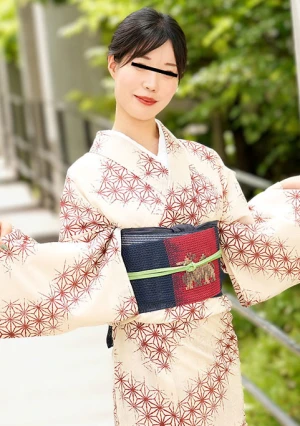 はだけた着物から覗く純白肌のGカップ美熟女をとことんやりまくる