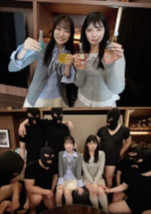 友達同士の美女とキモ臭男9人が『夢』の共演。なんでも有り！！尻穴まんこW舐め、改造ちんぽ登場に悶絶。変態プレイと情報過多の衝撃作。。