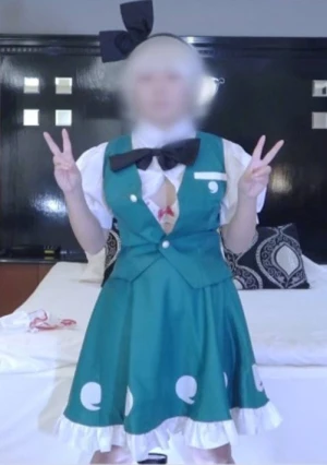 I Had A Cosplayer Dressed As An Angel In A White Coat Give Me A Wild Masturbation Session! ! A Cosplayer Who Loves Sex Masturbates In Her Touhou Youmu Costume.