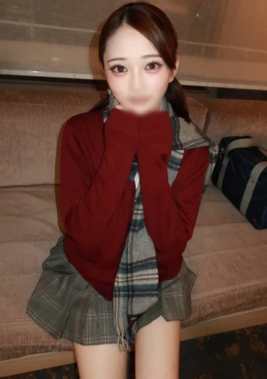 Uncensored Super Cute ❤ Former Idol Trainee 18 ♡ Sequel Uniform, Twin Tails, Loose Socks, Natural Pubic Hair, Tight Pussy, Unprotected Cumshot!