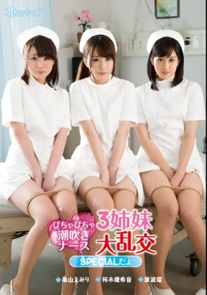 びちゃびちゃ潮吹きナース 3姉妹大乱交SPECIALだょ