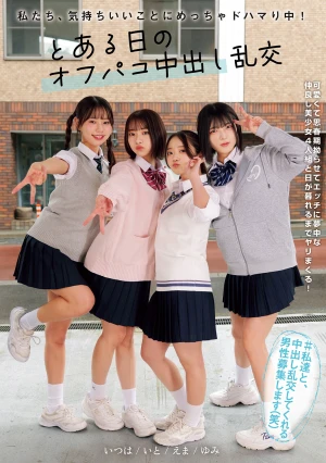  We're Totally Hooked On Feeling Good! One Day's Casual Group Sex With Cumming Inside Akana Ito, Goba, Nijimura Yumi, Futaba Emma