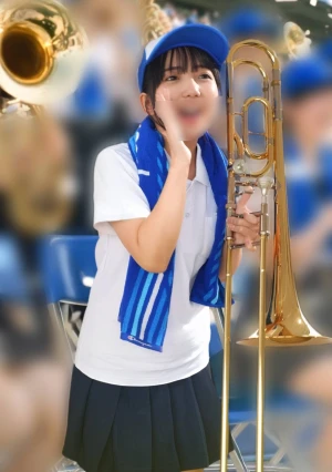 甲〇園中継された可愛すぎる吹奏楽部