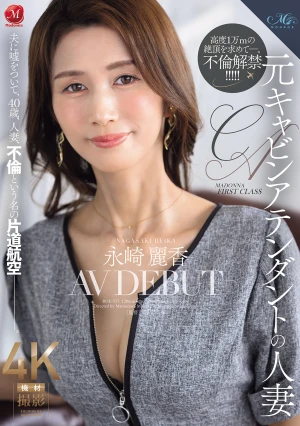  Former Flight Attendant And Married Woman, Reika Nagasaka, Makes Her AV Debut. Lying To Her Husband, 40 Years Old, Married, A One-way Flight In The Name Of Adultery.
