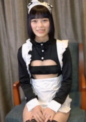 【無】好奇心旺盛な元コンカフェ嬢が初めてデンマをおま〇こ奥に挿入…、「は、入るんだ～！」と嬉しそうに悶絶！　中だし