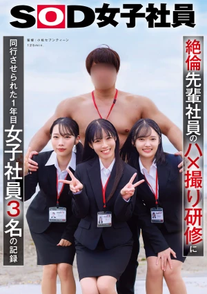絶倫先輩社員のハ×撮り研修に同行させられた1年目女子社員3名の記録