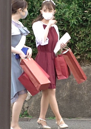 【携帯会社で働く26歳のG乳受付嬢が騙され中〇し・口内射精された想定外の2回戦！！結婚式帰りの女子を騙してハメ撮り敢行☆】