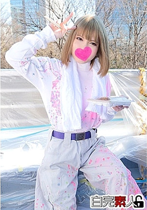 塗装屋のバイトギャルをホテルに連れ込み3P