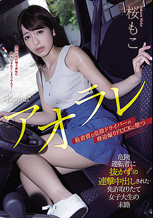 アオラレ 危険運転者に抜かずの連撃中出しされた免許取りたて女子大生の末路 桜もこ
